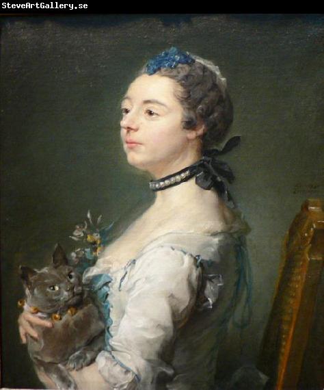 Jean-Baptiste Perronneau Portrait of Magdaleine Pinceloup de la Grange, nee de Parseval